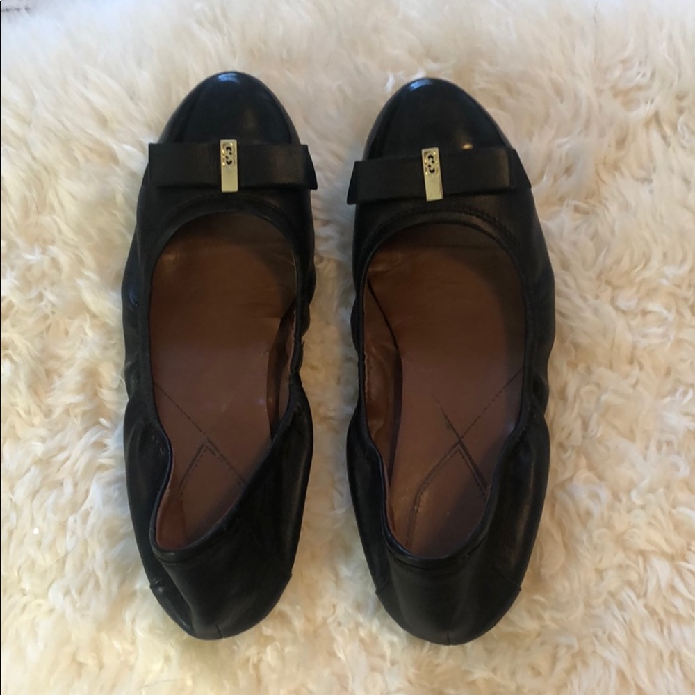Cole Haan Black Flats